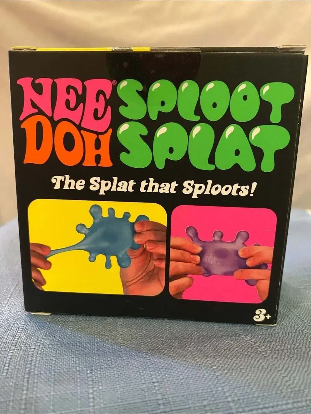 NeeDoh Sploot Splat GREEN Stress Ball Toy. NEW and Authentic.